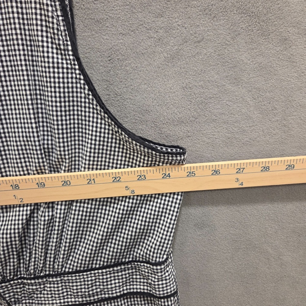 Cato Gingham Sleeveless Peplum Blouse Women's Size 26/28W Casual Office Cottage - Picture 11 of 12